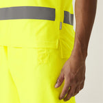 Regatta TRS271 Pro Contract Yellow Hi Vis Polo Shirt