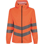 Regatta TRW497 Pro Orange Hi Vis Waterproof Packaway Jacket