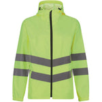 Regatta TRW497 Pro Yellow Hi Vis Waterproof Packaway Jacket
