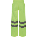 Regatta TRW498 Pro Yellow Hi Vis Waterproof Breathable Packaway Trouser