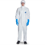 Dupont Tyvek 500 Xpert Disposable Hooded Coverall Type 5/6
