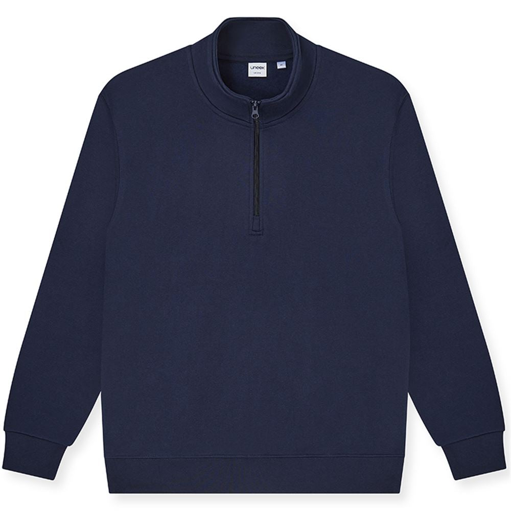 Uneek UC213 Quarter Zip Polycotton Sweatshirt 300g