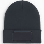 Uneek UC411 Rectangular Patch Knitted Beanie Hat
