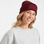 Uneek UC411 Rectangular Patch Knitted Beanie Hat