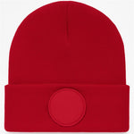 Uneek UC412 Circular Patch Knitted Beanie Hat