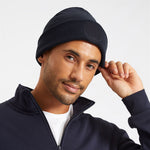 Uneek UC412 Circular Patch Knitted Beanie Hat