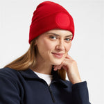Uneek UC412 Circular Patch Knitted Beanie Hat