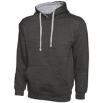 Uneek UC507 Contrast Hooded Sweatshirt 300g