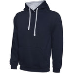 Uneek UC507 Contrast Hooded Sweatshirt 300g