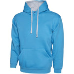Uneek UC507 Contrast Hooded Sweatshirt 300g