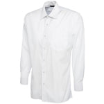 Uneek UC709 Mens Long Sleeve Poplin Shirt 120g