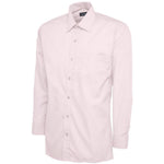 Uneek UC709 Mens Long Sleeve Poplin Shirt 120g
