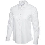 Uneek UC711 Ladies Long Sleeve Poplin Shirt 120g