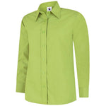 Uneek UC711 Ladies Long Sleeve Poplin Shirt 120g