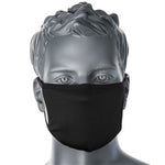 Reusable Anti-Microbial Fabric Face Mask Black (Single Mask)