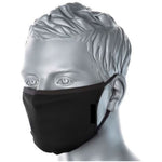 Reusable Anti-Microbial Fabric Face Mask Black (Single Mask)