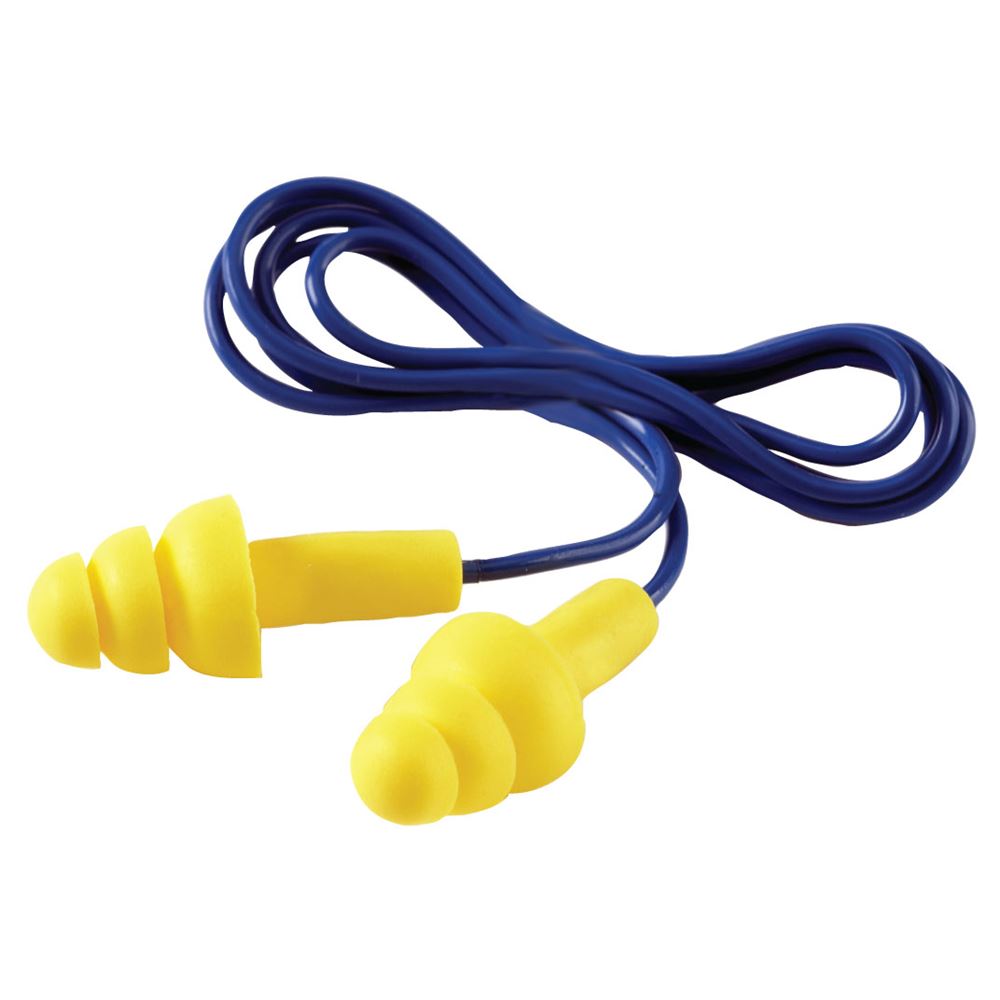EAR Ultrafit Corded Ear Plugs UF-01-000 (Single Pair) - SNR 32dB