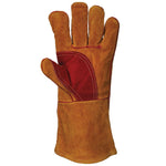 Portwest A530 Reinforced Welding Gauntlet Brown