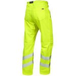 Leo Workwear Landcross Yellow EcoViz 4K Stretch Hi Vis Work Trouser