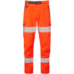 Leo Workwear Starcross Orange EcoViz Stretch Women's Hi Vis Work Trouser