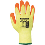 Portwest A150 Classic Orange Latex Grip Gloves - 10g