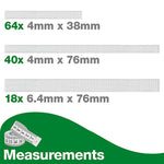 Sterile Skin Closure Strips - Assorted Sizes (Pack 122)