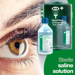 Eye Wash Cabinet with Wall Mount Bracket (2 x 500ml Eyewash)