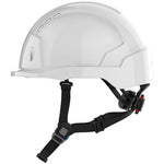 JSP EVOLite Skyworker Industrial Working At Height Safety Helmet - Vented Wheel Ratchet Micro Peak