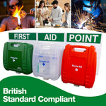 BS8599-1 First Aid, Eye Wash & Burn First Aid Station (Large)