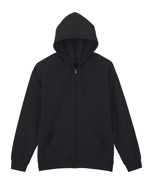 GD068 Softstyle™ Midweight Fleece Adult Full-Zip Hooded Sweatshirt