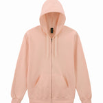 GD068 Softstyle™ Midweight Fleece Adult Full-Zip Hooded Sweatshirt