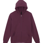 GD068 Softstyle™ Midweight Fleece Adult Full-Zip Hooded Sweatshirt