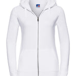 J266F Women'S Authentic Zipped Hooded Sweatshirt