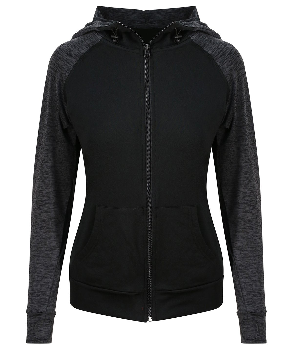 JC058 Women'S Cool Contrast Zoodie