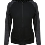 JC058 Women'S Cool Contrast Zoodie