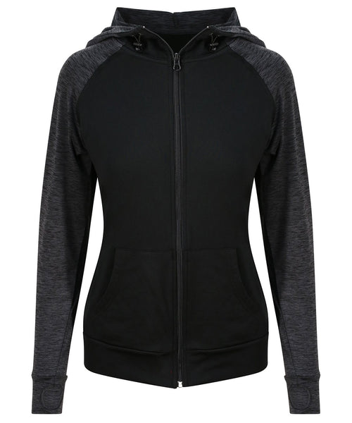JC058 Women'S Cool Contrast Zoodie