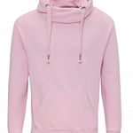JH021 Cross Neck Hoodie