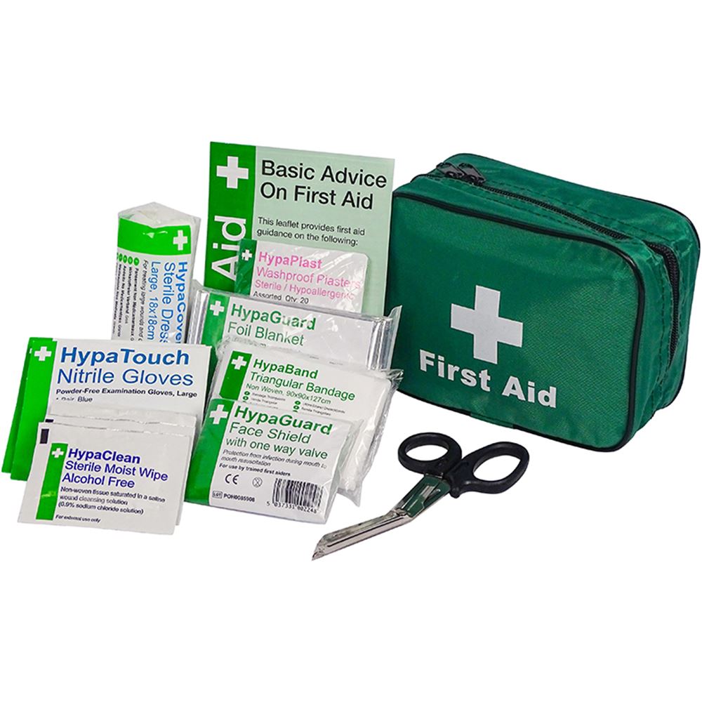 BS8599-1 Off Site Personal First Aid Kit in Nylon Case