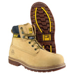 Caterpillar Holton S3 Water Resistant Safety Boots S3 HRO SRC