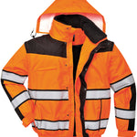 C466 Hi-Vis Classic Bomber Jacket (C466)
