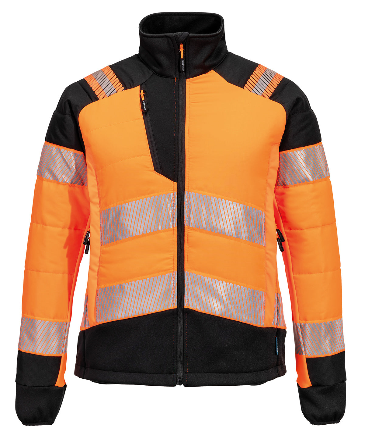 T171 Women’S Pw3 Hi-Vis Hybrid Baffle Jacket (T171)