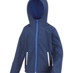 R224J Core Junior Tx Performance Hooded Softshell Jacket
