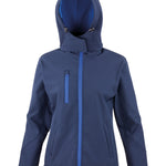 R230F Women'S Core Tx Performance Hooded Softshell Jacket