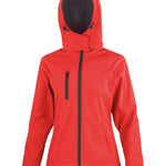 R230F Women'S Core Tx Performance Hooded Softshell Jacket