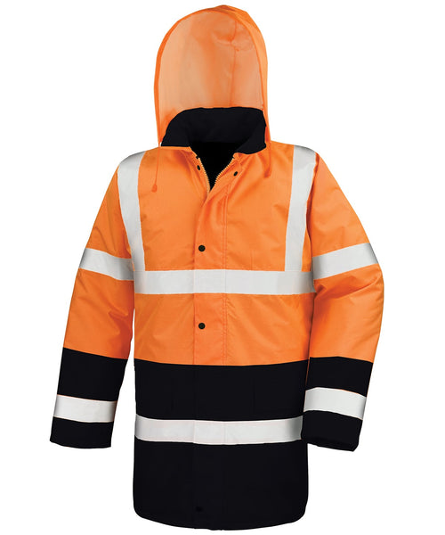 R452X Motorway Two-Tone Safety Coat