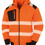 R503X Recycled Robust Zipped Safety Hoodie