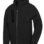 R909X 3-Layer Recycled Printable Casual Hooded Softshell