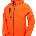 R909X 3-Layer Recycled Printable Casual Hooded Softshell