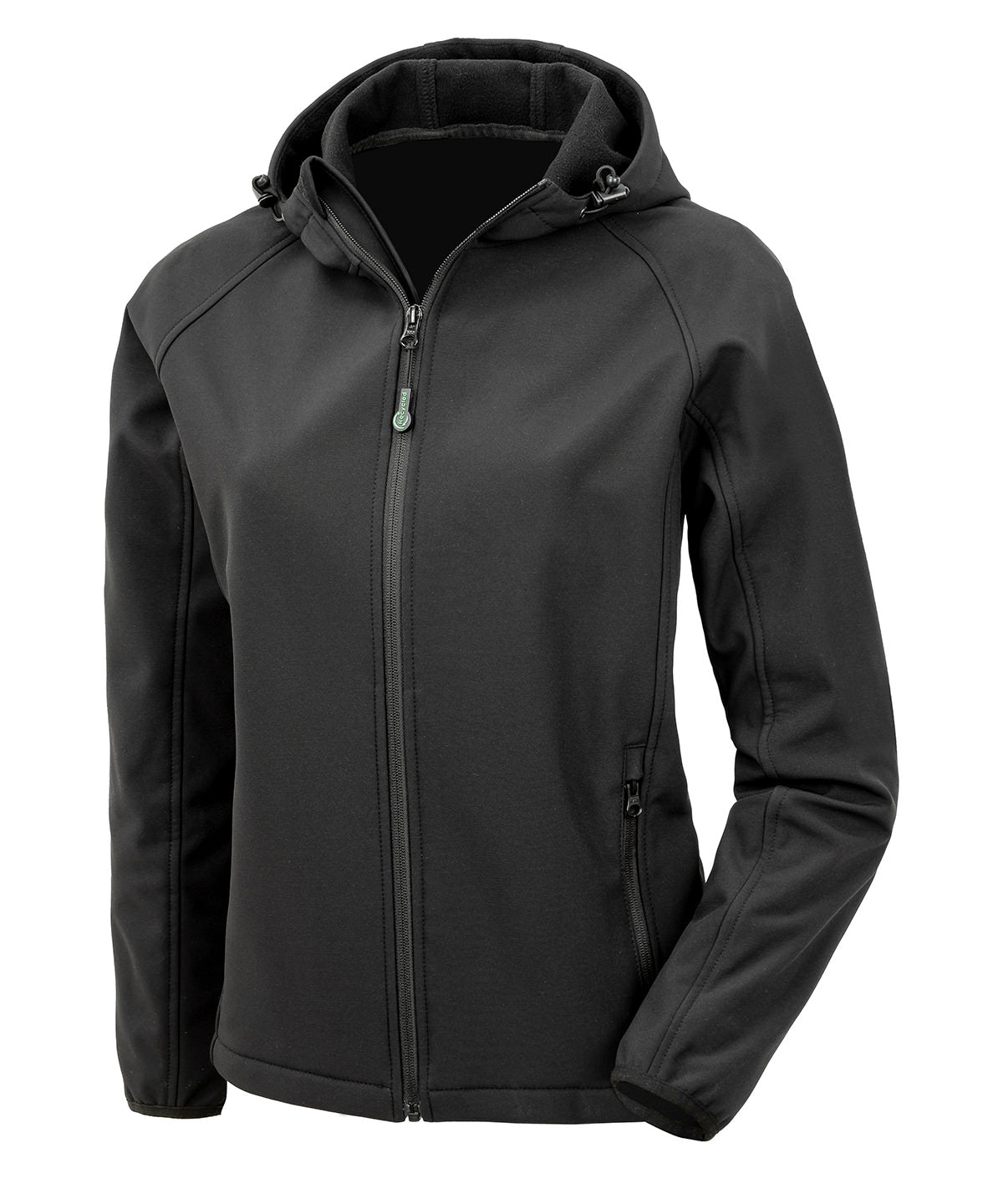 R911F Women’S Recycled 3-Layer Printable Hooded Softshell
