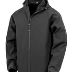 R911M Recycled 3-Layer Printable Hooded Softshell